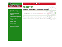 Tablet Screenshot of kralprobeton.com